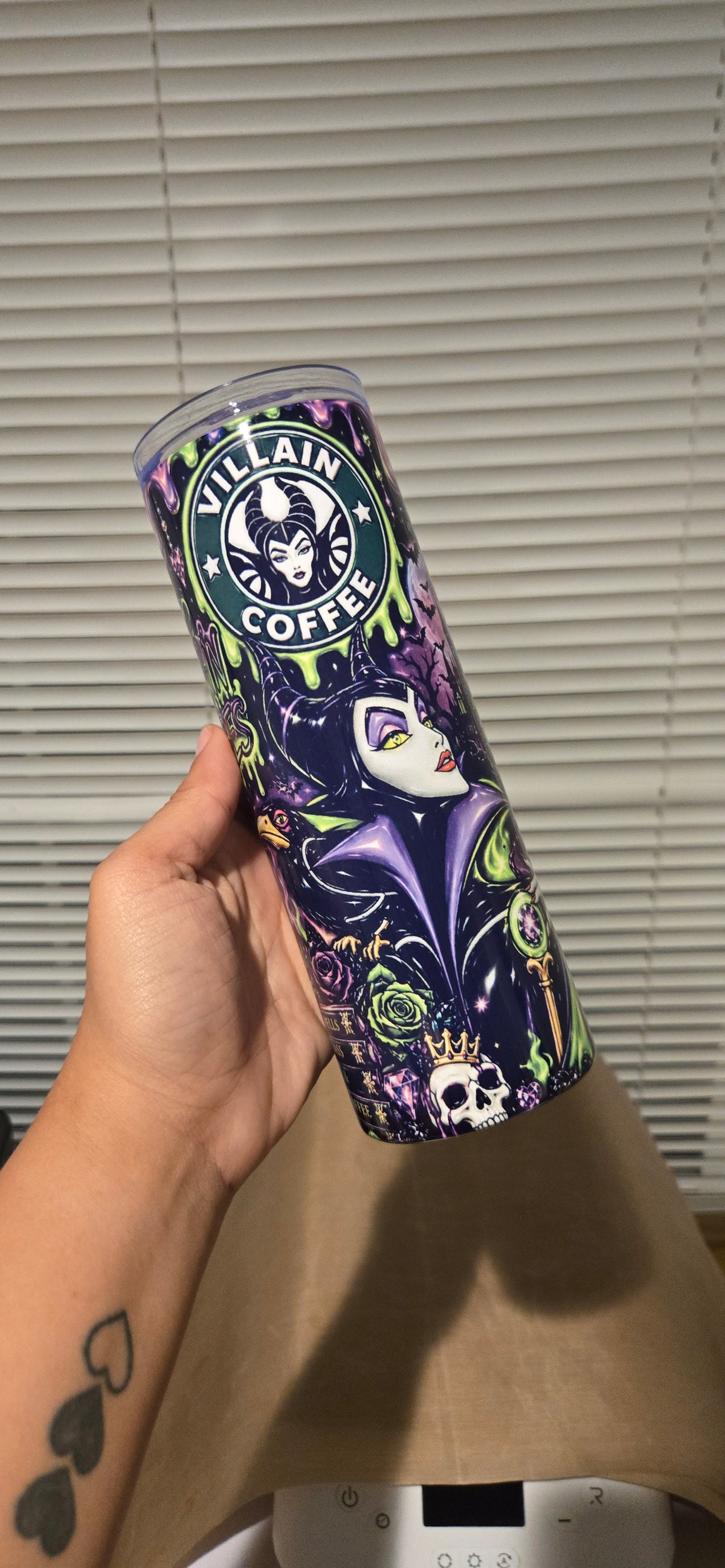 Maleficent Halloween 20 oz Tumbler