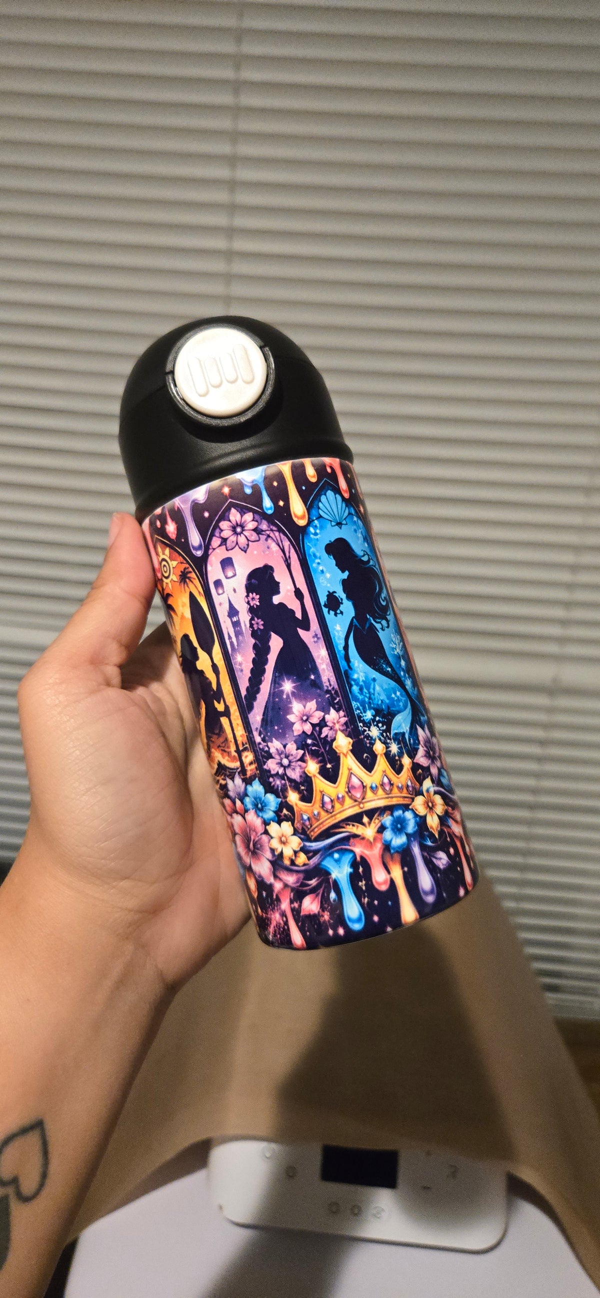 Princess Kids Water Bottle 12oz