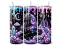 Celestial Dreamscape – Mystical Unicorn & Crystal Tumbler Wrap
