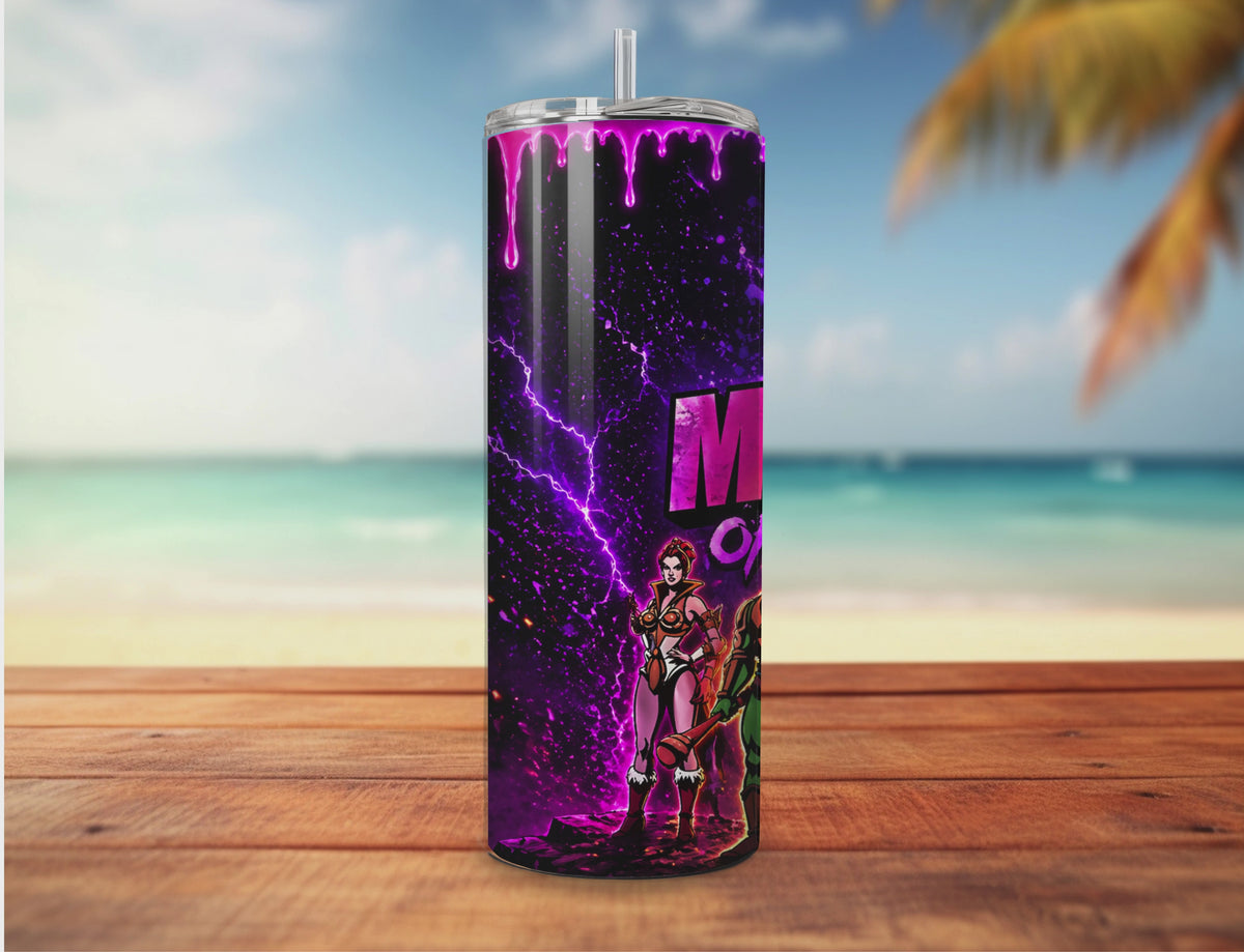 Masters of the Universe Skeletor & He-Man | Neon Retro 20oz Digital Download
